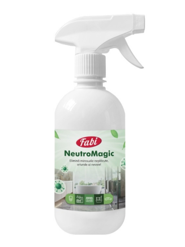 FABI Solutie pentru neutralizarea mirosurilor, NeutroMagic, 500 ml, cu pulverizator