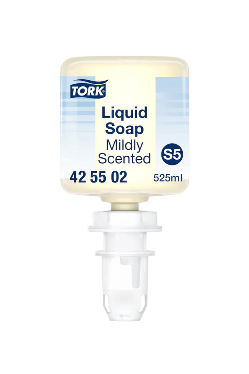 Săpun lichid, Tork, Mildly Scented Mini, 525 ml/rezervă (8 buc/bax), S5 - 425502