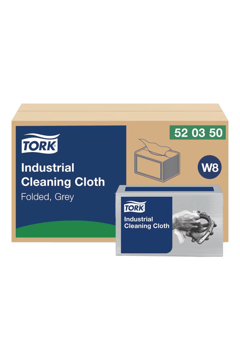  Laveta industriala Tork gri W7 520371 produs destinat utilizarii profesionale in medii industriale Laveta Tork gri W7 520371 exemplu utilizare intr-un mediu industrial Thumbnail Thumbnail Stoc redus Descriere Lavetă versatilă și rezistentă pentru șterger
