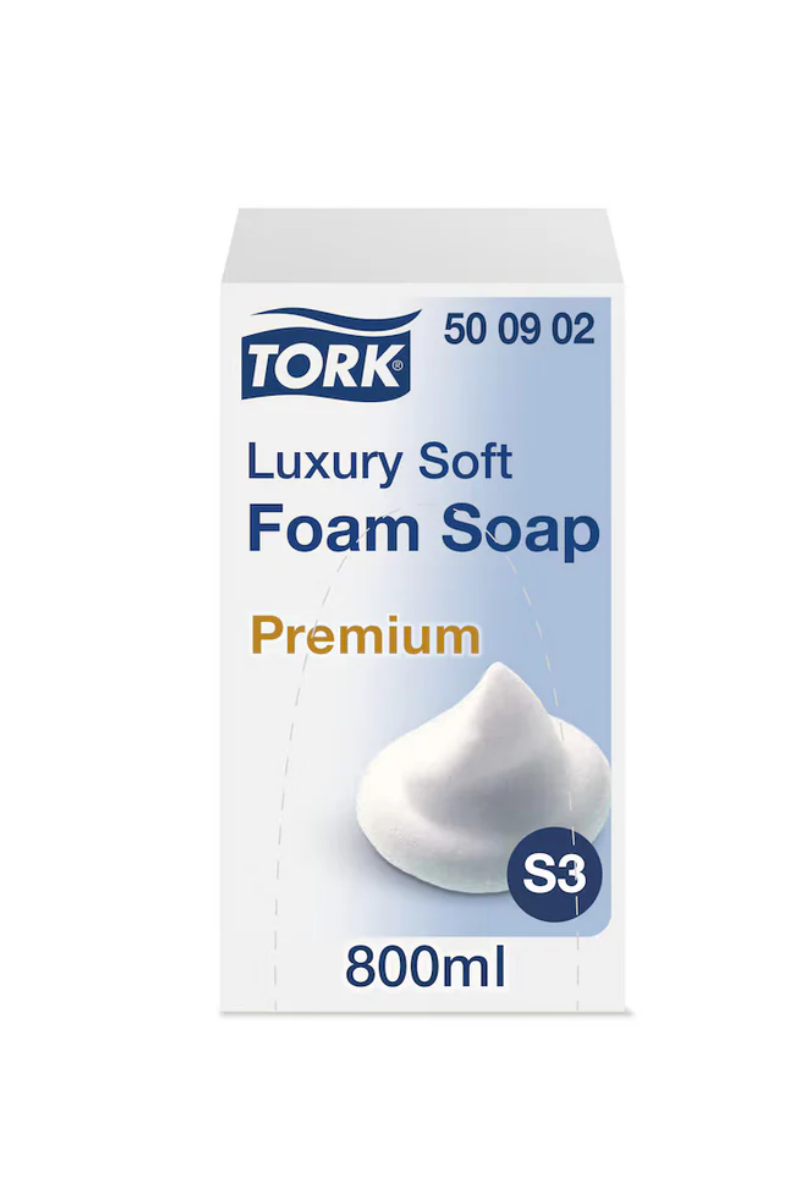 Săpun spumă, Tork, Luxury Soft, 800 ml, S3 – 500902