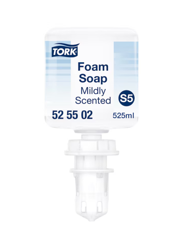 Rezervă săpun spumă mild, Tork, 525ml/rezervă, (8 BUC/BAX), S5 - 525502