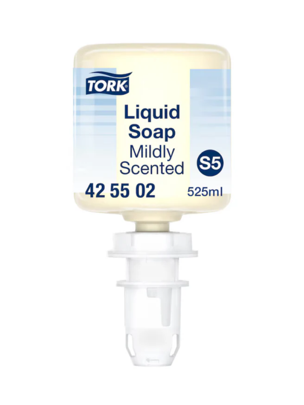Săpun lichid, Tork, Mildly Scented Mini, 525 ml/rezervă (8 buc/bax), S5 - 425502