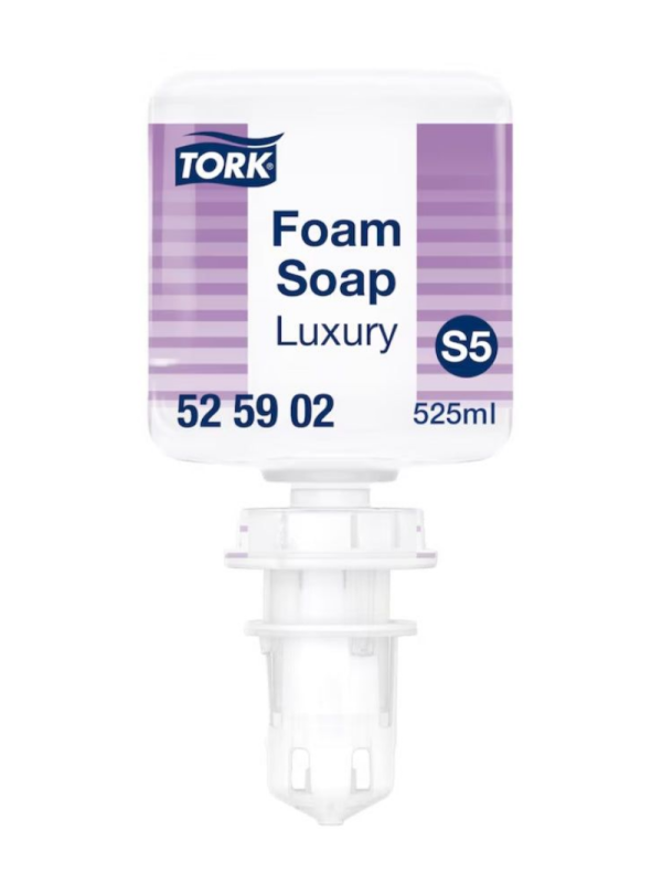 Rezerva sapun spuma, Tork, Luxury Mini, 525ml/rezerva (8 BUC/BAX), S5 - 525902