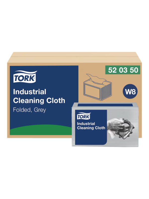 Lavete industriale, Tork, gri, 31.5×38.5 cm, W8 - 520350