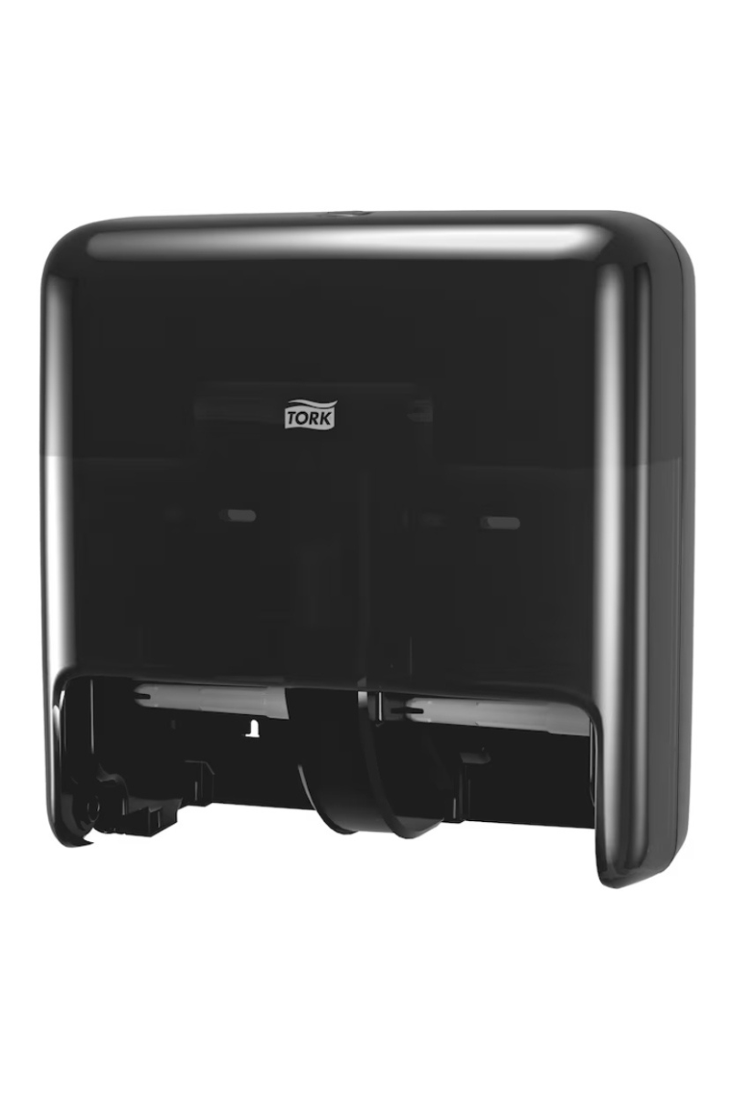 Dispenser hârtie igienică role fără tub, Tork, OptiServe, negru, 4 role, T7 – 558052