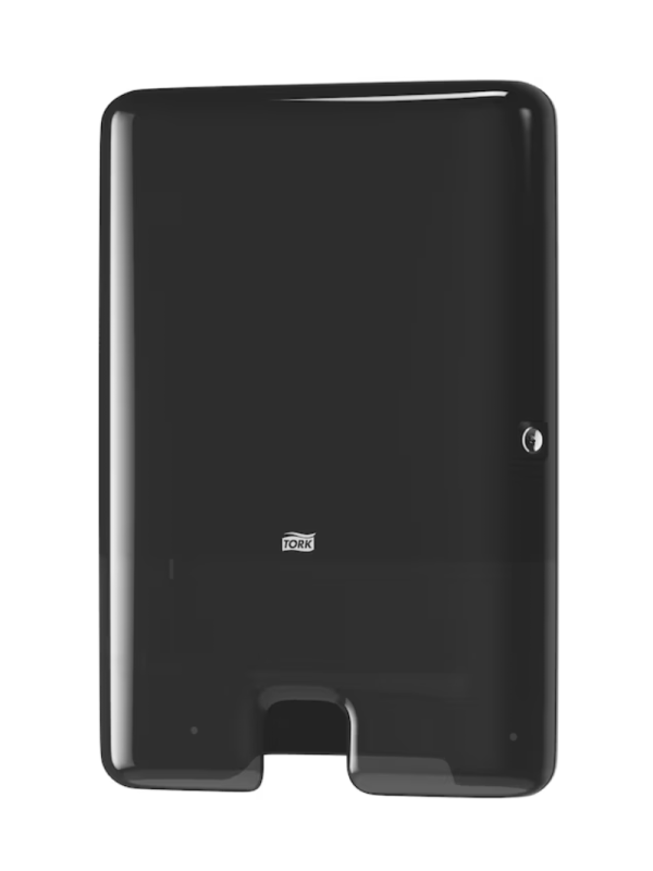 Dispenser prosoape mâini, Tork, Xpress® Multifold, negru, H2 - 552008