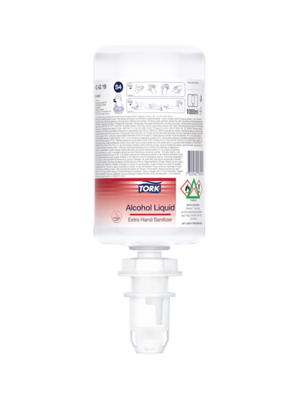  dezinfectant eficient avizat ca biocid doctor care foloseste dezinfectant tork Thumbnail Thumbnail Descriere Oferă oaspeților tăi o experiență premium de igienă și confort cu dezinfectantul lichid Tork pe bază de alcool, creat pentru o protecție eficient