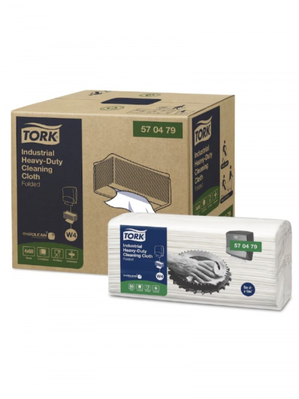 Lavete industriale pentru curatare ultra-rezistente Tork 41.5 x 35.5 cm (60 buc/pachet) - 570479